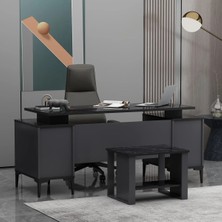 Forte Sehpalı Ofis Takımı (Koltuk ve Aksesuarlar Dahil Değildir), Sehpalı Çalışma Masası Takım