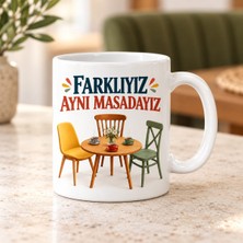 Ulu Pazarlama Hoşgörü Molası Tasarımlı Porselen Kupa - Model 736
