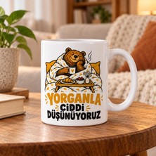 Ulu Pazarlama Yorgan Diplomasisi Tasarımlı Porselen Kupa - Model 732