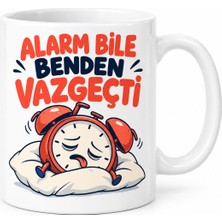Bezos Alarmın Istifası Tasarımlı Porselen Kupa - Model 731 22