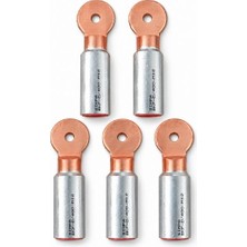 Gümrük Bey Simpa BKP-D/400-M12/SD 400 Mm² M12 Al-Cu Bimetal Sıkmalı Kablo Pabucu 5 Adet