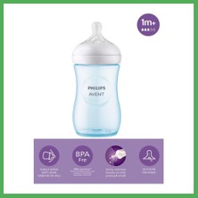 Astraltech Doğal Tepkili Natural Response Pp Biberon 260 ml 1+ Ay Mavi · Renk: Mavi Bezoss