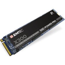 Emtec ECSSD2TX300 – Dahili SSD – Nvme – X300 Power Pro Serisi – 3D Nand – 2 Tb