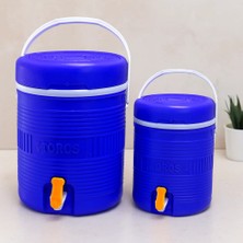 Bezos Yuvarlak Plastik Termos Seti 14L+6L Musluklu