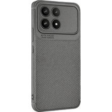 Bezos Xiaomi Poco F8 Pro Uyumlu Auto Focus Karbon Kapak - Gri