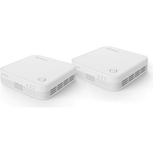 Strong Wi-Fi Mesh Home Kit 1200, Wi-Fi Güçlendirici, Ev Ağı Repeater, 200 M²'ye Kadar Kapsama, 1200 Mbit/s'ye Kadar, 2,4 + 5 Ghz, 3 x Gigabit Lan, Siyah MESHKIT1200 Atria