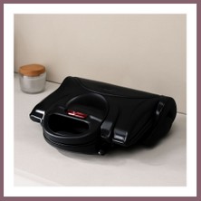 Bezos 8 Dilim Teflon Elektrikli Tost Makinesi 1800W, 180° Izgara, 6 Kademe Isı Bzss