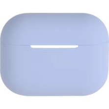 Bezos Airpods Pro 3 (3.nesil) Soft Silikon Kılıf - Açık Mavi