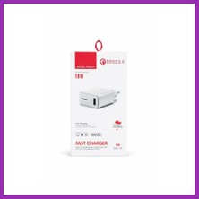 Salmore 18W Hizli Sarj Adaptoru Quick Charge 3.0 Bty