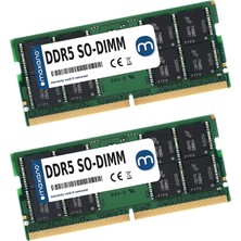 Maxano 64 GB Kit (2X32 Gb) Ram, Ugreen DXP4800 Plus Uyumlu (Ddr5 PC5-38400, So-Dımm, Non-Ecc)