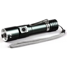 Magicool Bmk F.b.ı F-90 Aluminyum Kaplama Mıknatıslı Şarjlı El Feneri
