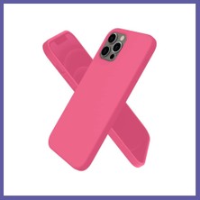 Nida iPhone 12 Pro Kılıf First Silikon - Pembe Nıda
