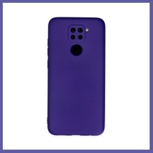 Nida Redmi Note 9 Kılıf Nano Içi Kadife Silikon - Mor Nıda