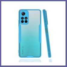 Nida Redmi Note 11T Kılıf Platin Silikon - Mavi Nıda