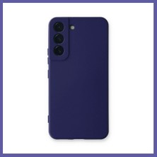 Nida Samsung Galaxy S22 Plus Kılıf Nano Içi Kadife Silikon - Mor Nıda