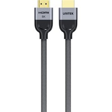 Unitek 8k Örgülü HDMI Kablo 1.5m (C11093RGY01-1.5)