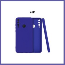 Nida Huawei Y6P Kılıf First Silikon - Lacivert Nıda