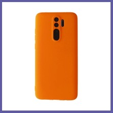 Nida Redmi Note 8 Pro Kılıf First Silikon - Turuncu Nıda