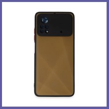 Nida Poco X4 Pro 5g Kılıf Montreal Silikon Kapak - Siyah Nıda