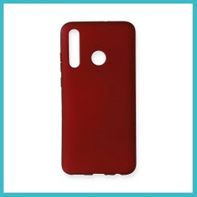 Defne Store Huawei Honor 20 Lite Kılıf First Silikon - Bordo Dfnbez