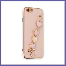 Nida iPhone 6 Kılıf Esila Silikon - Pudra Nıda