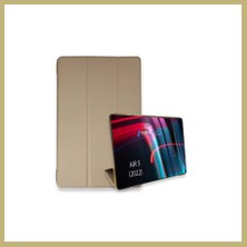 Bezos iPad Air 5 (2022) Kılıf Tablet Smart Kılıf - Gold Za