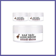 Nida Kaz Yağı Masaj Kremi 50 ml 3 Adet - Bamya Tohumu, Arı Zehiri (Apitoksin), Boswellia ve Kolajen Içerikli Nıda