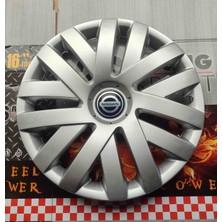 Yk 16 Inç Nissan Qashqai / Juke / Almera / Primera / Note Uyumlu Jant Kapağı 4 Adet