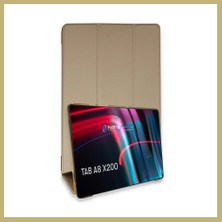 Bezos Samsung Galaxy X200 Tab A8 10.5 Kılıf Tablet Smart Kılıf - Gold Za