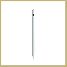 Bezos K2259 iPad Uyumlu Dokunmatik Stylus Kalem - Beyaz Za