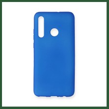 Bezos Huawei Honor 20 Lite Kılıf First Silikon - Mavi Bzst