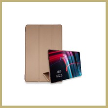 Bezos iPad Air 5 (2022) Kılıf Tablet Smart Kılıf - Rose Gold Za