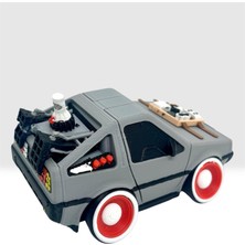 3D Home Back To The Future Delorean Dmc-12 3D Araba Figürü
