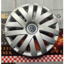 Yk 16 Inç Volkswagen Polo / Golf / Jetta / Bora / Caddy Uyumlu Jant Kapağı 4 Adet