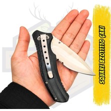 Square BZ011110 Tırtıklı Klipsli Katlanır Çakı 19.5 cm
