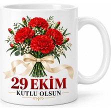 Soi Home Cumhuriyet Neşesi Tasarımlı Porselen Kupa - Model 734 Soı