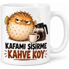 Soi Home Kafa Şişirme Tasarımlı Porselen Kupa - Model 729 Soı