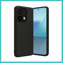 Ny Joy Redmi Note 13 Pro 4g Uyumlu Kılıf Aras Deri Kapak - Siyah Nyjoybz