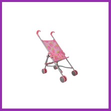 Salmore 13001 Katlanır Metal Baston Oyuncak Puset Çilek Desenli Bty