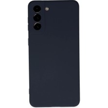 Be Samsung Galaxy S21 Plus Kılıf Nano Içi Kadife Silikon - Lacivert Najmaddin