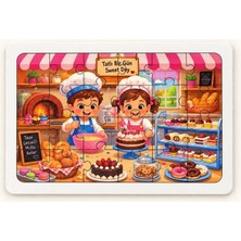 Ls Çuklar Ta - Eğitici - 24 Parça Ahşap Puzzle