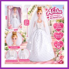 Salmore 3381 Nessiworld-Rst-Sıs-Gelinlikli Manken Bebek 29 cm Bty