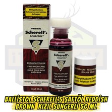 İtimat Av Ballistol Scherell's Şaftöl Reddish Brown Süngerli (Kızıl Kahve) 50 ml