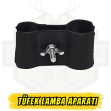 İtimat Av Metal Üniversal Fener ve Lamba Bağlama Aparatı - Dışı Plastik Kaplama (Yüzeyi Çizmez)