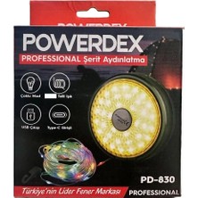 POWERDEX PD-830 Şerit LED Kamp ve Doğa Aydınlatması (7.5 Metre)