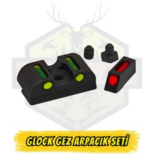 Glock Gez Arpacık Takımı - Kırmızı Arpacık & Yeşil Gez