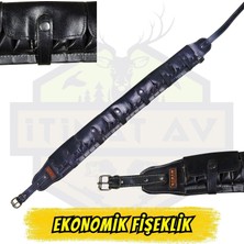 İtimat Av 30'lu Ekonomik Bel Fişekliği - 12 Kalibre Siyah