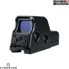 SWISSARMS Cybergun Swiss Arms Harrier Rouge Outdoor Red-Dot Nişangah (22 mm Picatinny Ray Uyumlu)