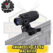 SWAMPDEER G33 3X Magnifier - Red Dot Yakınlaştırıcı Büyüteç (HWS Uyumlu)