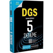 Pegem Akademi̇ 2026 Dgs Tamamı Çözümlü 5 Deneme